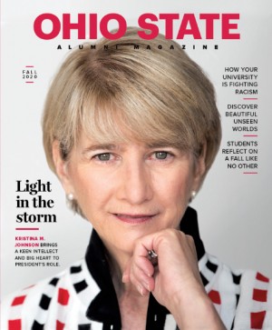 ohio state university president kristina johnson 