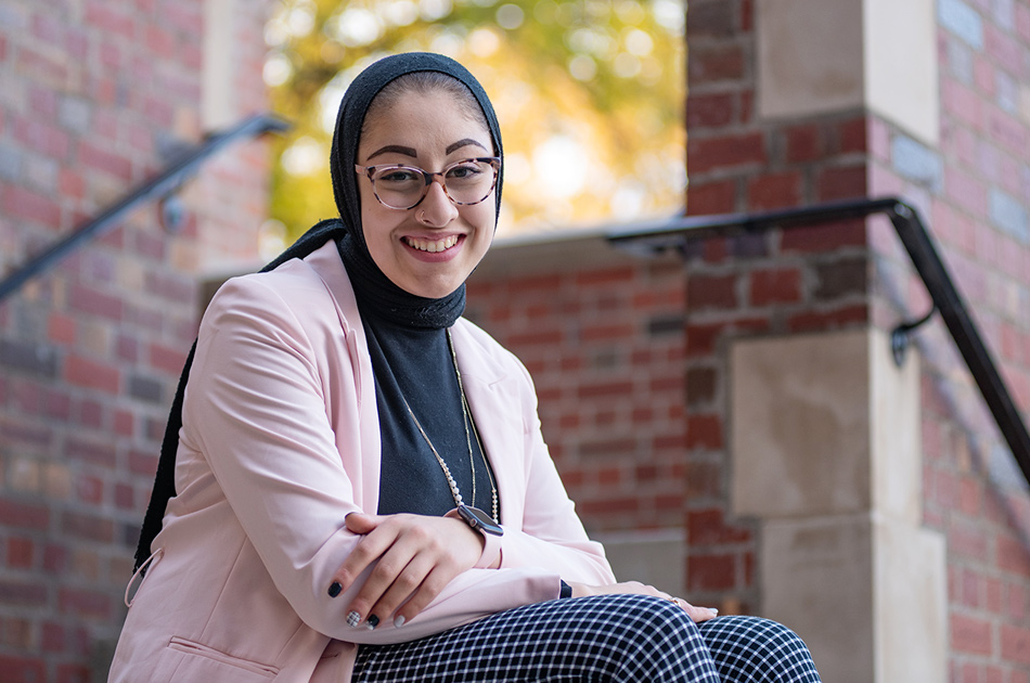 portrait of noor alshafie