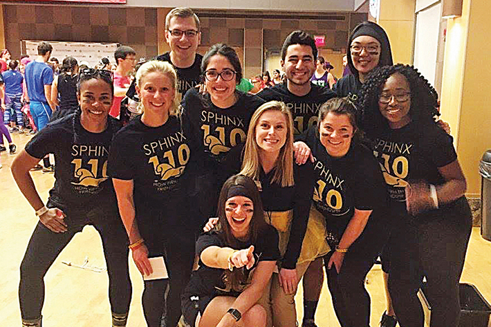 Group of dancers at Buckeyethon