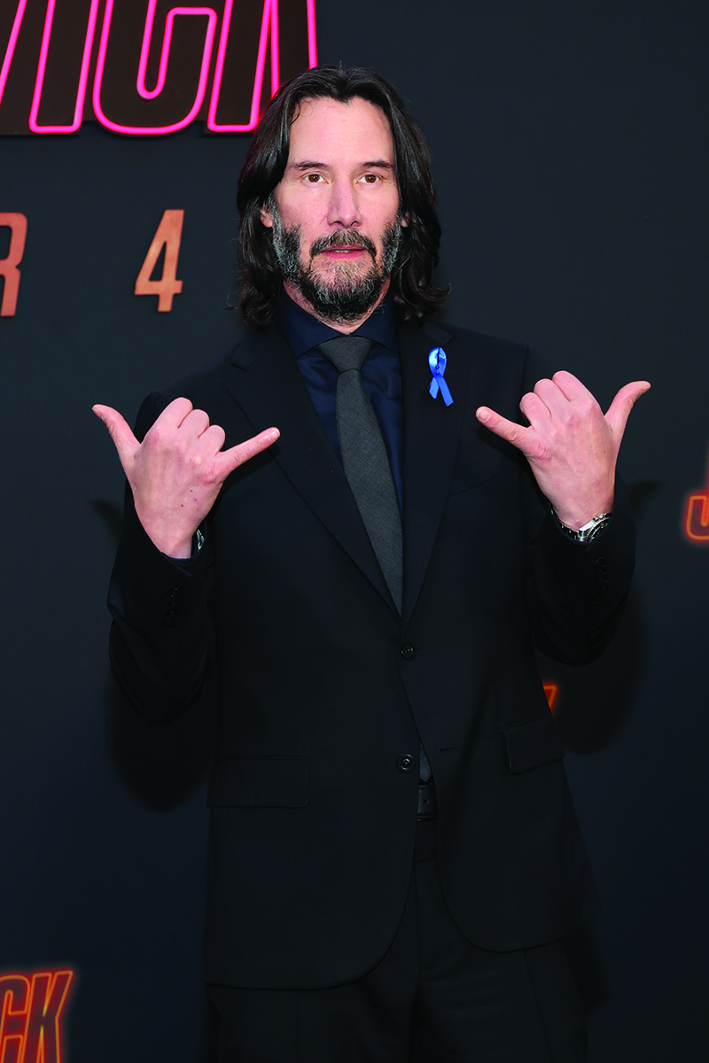 The actor keanu reeves