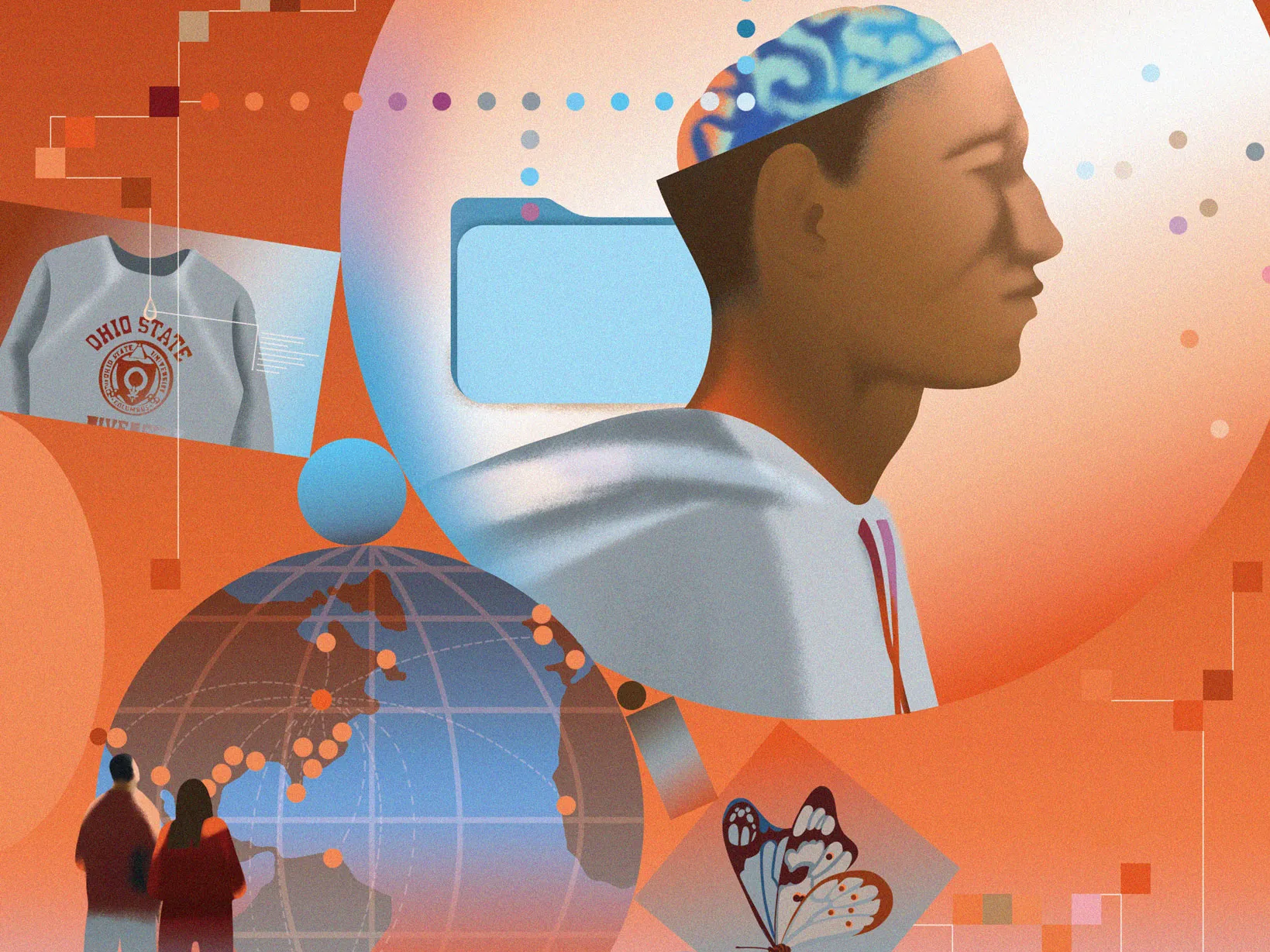 Buckeyes are accelerating discoveries, rethinking classwork and asking hard questions about where AI belongs in our lives.